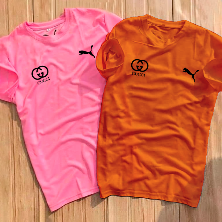 2 PiS Combo Pack//Jersey T-Shirts//Printed T-Shirts//Casual Tops For Men's//Black T-Shirts