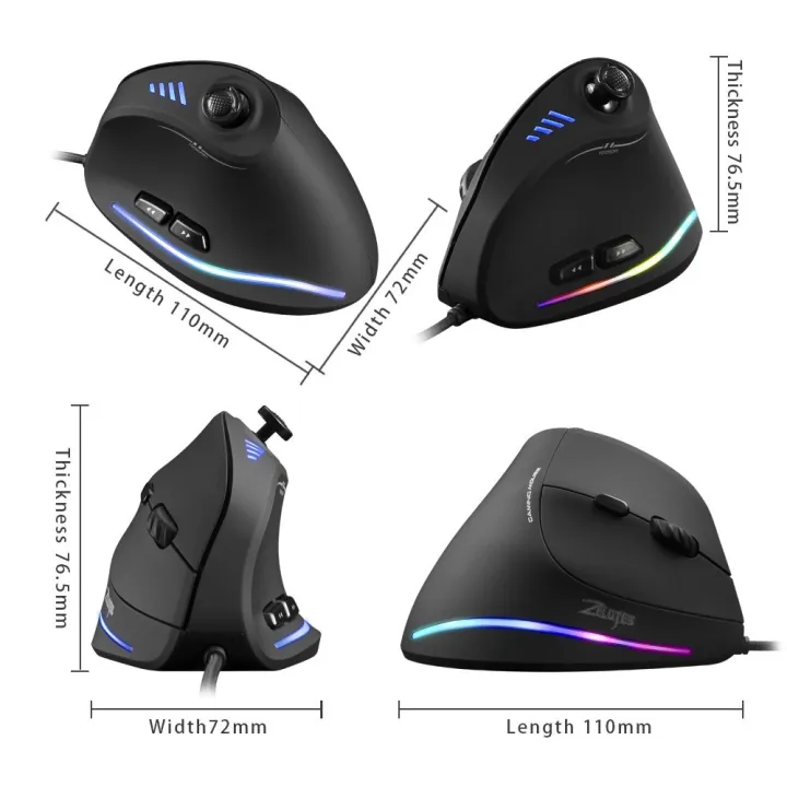 Zelotes%20C-18%20Vertical%20Wired%20Gaming%20Mouse%2011%20Programmable%20Buttons%20Adjustable%2010000DPI%20Laser%20Engine%20RGB%20Light%20Belt%20128KB%20On-board%20Memory%20-%20Image%204