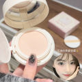 Gege bear Nude Transparent Double Cushion Powder 2-in-1 Long-Lasting Makeup Natural Cream Skin Oil Control Woman. 
