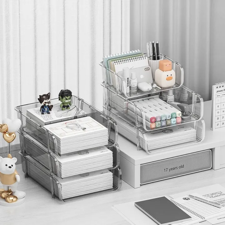 Simple%20Minimalism%20File%20Storage%20Tray%20Stackable%20Durable%20A4%20File%20Rack%20Style%20Desktop%20Organizer%20Documents%20-%20Image%208
