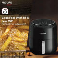 Havells Prolife Neo Air Fryer1500W| 4.5 L | Digital Air Fryer| 8 Pre-Sets| Aerocrisp Technology| 85% Less Oil Use| 60-Min Timer | Air-Fryer for Home Kitchen.