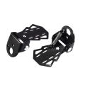 2Pcs Durable MTB Rear Seat Footrest Mounted On Back Wheel Bike Pedals Folding Footboard Cycling Accessories Bicycle Foot Pedal Creek.