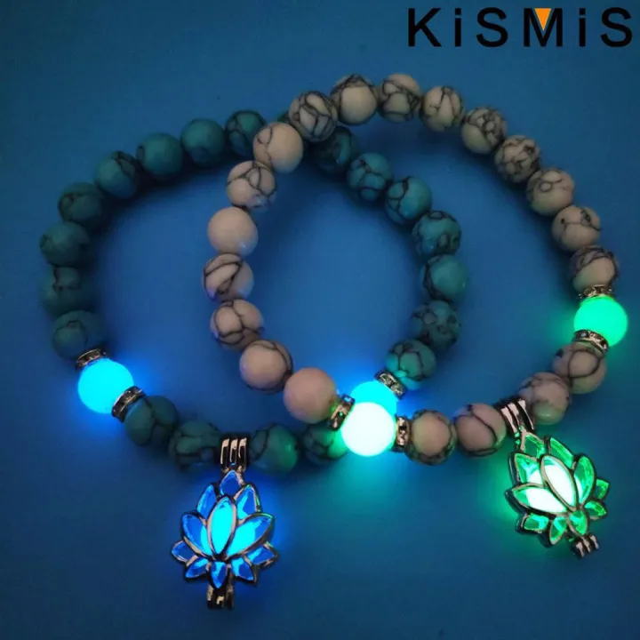 KIIS%201PC%20Natural%20Stone%20Bracelet%20Luminous%20Bracelet%20Charm%20Bead%20Bracelet%20for%20Men%20and%20Women%20Bracelets%20Chakra%20Healing%20Bracelet%20-%20Image%202