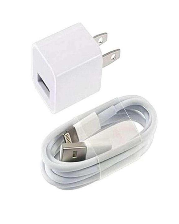 Fast%20Charger%20With%20Cable%20For%20iPhone%205/6/7%20-%20White%20-%20Image%202
