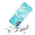 For Samsung Galaxy A32 5G IMD Marble Pattern TPU Phone Case.