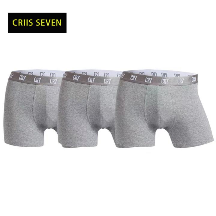 CR7 Men Boxer Shorts Underwear Cotton Boxers Underpants Brand Cristiano Ronaldo CR7 Male Panties boxer