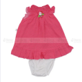 Beautyfull Baby Girls Ball Print Cotton Summer Dress For Baby 0-16 Month.