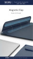 WIWU Macbook Leather Sleeve Pro 14 inch 2021 inch skin pro 2.