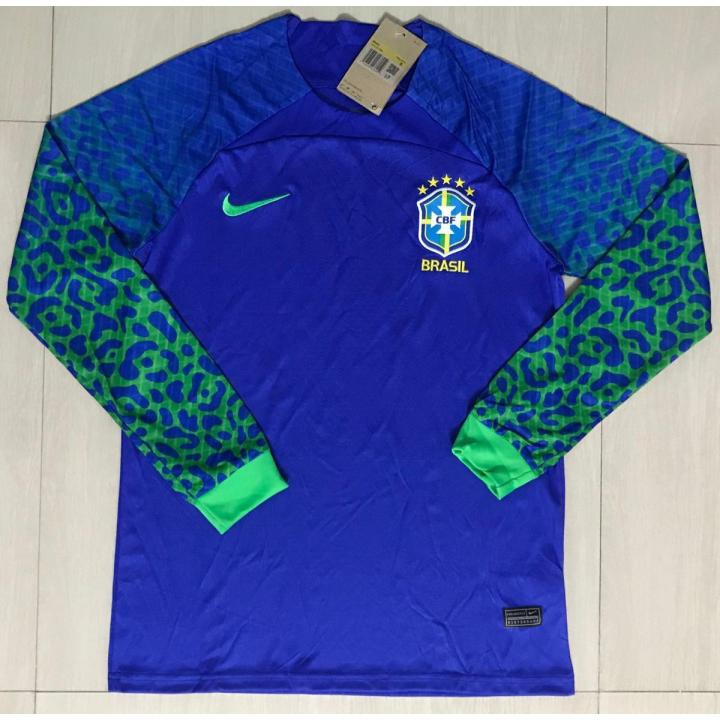Brazil Away Jersey Full World Cup 2022-(Bangladeshi)