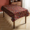 American Polyester Fabrics Tablecloth Light Luxury Dining Room/Living Room Coffee Table Home Rectangular Dining Table Tablecloth Pastoral Table Cloth.