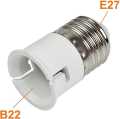 Human Infrared Motion PIR Censor Light Lamp Holder Switch, B22-E27 Lamp Holder Converter with Motion Sensor Holder for Lighting.