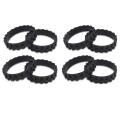 Tires for IROBOT ROOMBA Wheels Series 500, 600, 700, 800 and 900, Anti-Slip, Great Adhesion and Easy Assembly 8 Pack. 