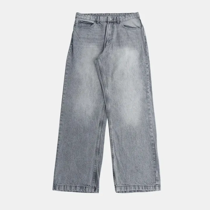 Light%20Grey%20Baggy%20Jeans%20%7C%20100%25%20Exported%20Men's%20Baggy%20-%20Image%203