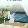 USB Fan DC5V Ceiling Fan 360 Degree Adjustment Low Noise Electric Fan Indoor Cooling Fan for Notebook. 