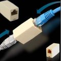 RJ45 Ethernet Lan Cable Joiner Coupler Connector Coupler Jointer. 
