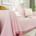 Sofa Blanket Cover ClothinsCream Color Sofa Towel Full Covered Cover Towel All-Inclusive Sofa Cover Sofa Cushion.