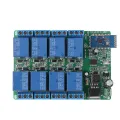 1pc DC 12V 8-Channel Bluetooth Relay Remote Control Switch Relay Relay Module Motor Light for Android Mobile. 