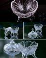 European Style Candle Hodler Special Glassware Crystal Glass Candy Cup Transparent Candy Cans Candles Making Supplies - Glass Jar.