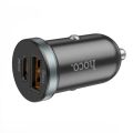 Hoco DZ19 PD30W+QC3.0 Dual Port Car Charger. 