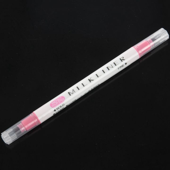24%20Pcs/Set%20Japanese%20Stationery%20Zebra%20Mild%20Liner%20Double%20Headed%20Fluorescent%20Pen%20Fluorescent%20Marker%20Pen%20Highlighter%20Pen%20-%20Image%205
