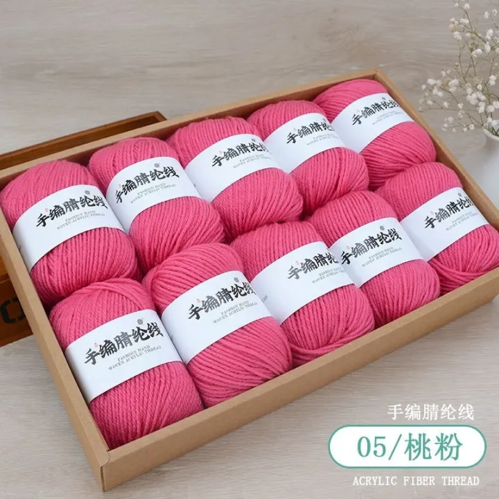 Baby%20Acrylic%20Yarn%20Knitting%20Hook%20Shoes%20Wool%20Medium%20Thickness%20Hand%20KnittingdiyCrochet%20Thread%20Processing%20Baby%20Thread%20Special%20Offer%20-%20Image%202