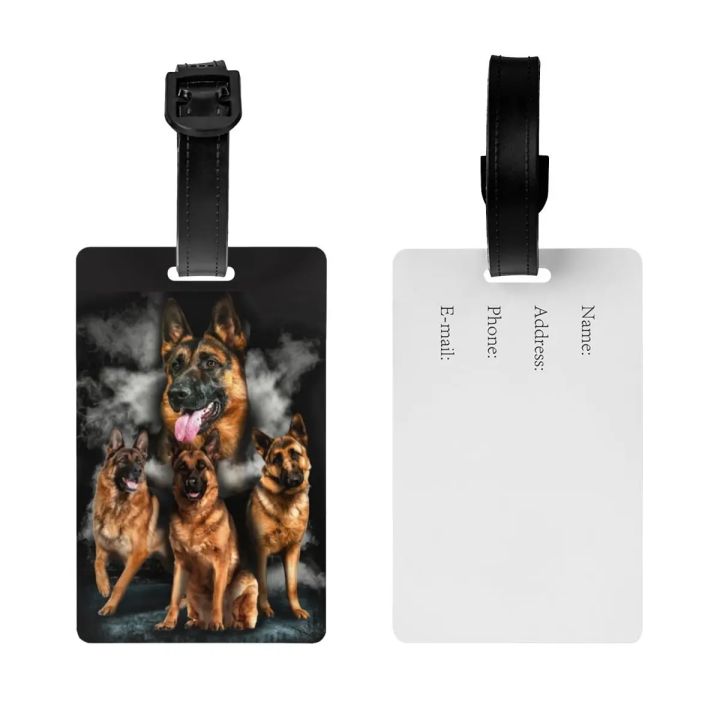 German%20Shepherd%20Dog%20Luggage%20Tag%20Custom%20Baggage%20Tags%20Privacy%20Cover%20ID%20Label%20-%20Image%202