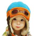 Cute Baby Winter Hat Infant Pilot Cap Toddlers Cool Baby Boys Girls Children Winter Warm Kids Knitted Hats Cap For 0-48 Month. 