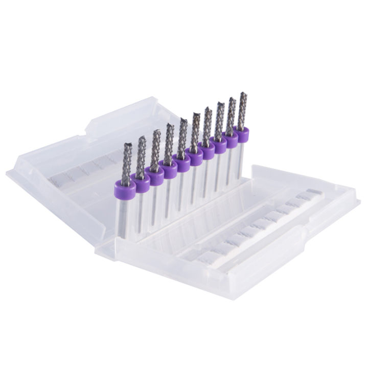 10Pcs%20Pcb%20Milling%20Cutter%201Mm%20Fish%20Tail%20Milling%20Cutter%20Corn%20Milling%20Cutter%20Tungsten%20Carbide%20Mini%20End%20Mill%20Engraving%20Cnc%20-%20Image%202