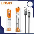 LDNIO LS432 MICRO USB 2000MM (2M) DATA CABLE CHARGE AND SYNC MICRO DATA CABLE.