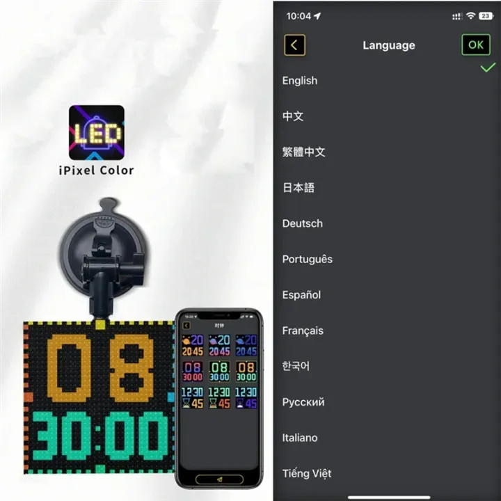 JDXHLAU%20DIY%20RGB%20Smart%20LED%20Pixel%20Panel%20Lamp%2032x%2032%20USB%20Graffiti%20Bluetooth%20App%20Control%20for%20Home%20Room%20Decor%20Text%20Screen%20Car%20Display%20-%20Image%206