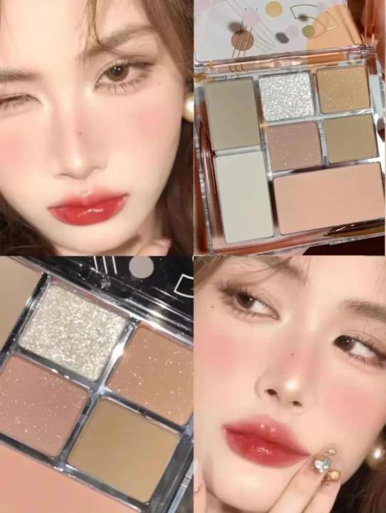 7%20Color%20Eye%20Shadow%20Palette%20Lasting%20Glitter%20Eyeshadow%20Smooth%20Multi-shade%20Eyeshadow%20Palette%20Eye%20Shadow%20Charming%20Pigmented%20Rich%20-%20Image%205