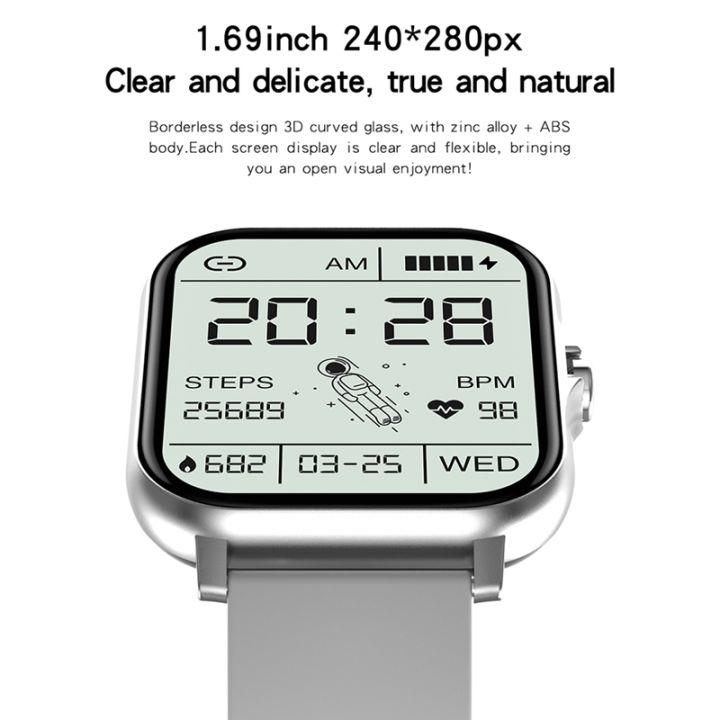 Nyt%201.69%20Inch%20Smart%20Watch%20Men%20Women%20Bluetooth%20Call%20Sport%20Heart%20Rate%20Monitor%20Smartwatch%20Customize%20Wallpaper%20Watches%20-%20Image%204