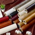 High-Quality Wooden Grain PVC Wall Sticker Waterproof Removable Self-Adhesive Film for Cabinets and Countertops.