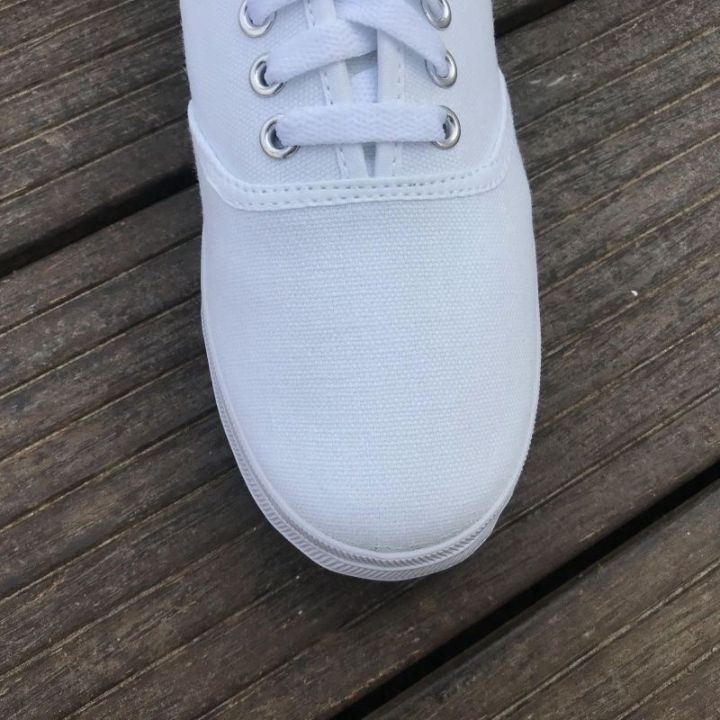 Guotu%20Qingdao%20Global%20Court%20Sneakers%20White%20Shoes%20Women's%20Canvas%20Shoes%20White%20Sneakers%20White%20Shoes%20Work%20Shoes%20Practice%20Shoes%20-%20Image%207