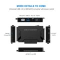 USB 3.0 to SATA IDE Hard Disk Adapter Converter Cable for 3.5 2.5 inch HDD/SSD CD DVD ROM CD-RW 3 in 1USB IDE SATA Adapter.