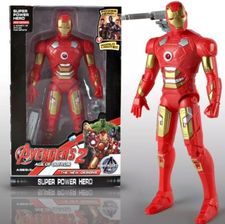 Marvel%20Avengers%20Hulk/%20Iron%20man/%20Thor/%20Captain%20America%20Super%20Hero%20Figure%20boys%20light%20toy%20And%20With%20Good%20Light%20-%20Image%208