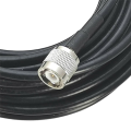 RG58 TNC Male Plug to TNC Male Plug Right Angle Connector Jumper Pigtail Cable. 