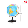 360-degree Rotating Student Globe Geography Educational Decoration Teaching Aids. 
