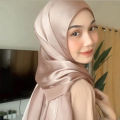 Fashion Style Crinkle Silk Satin Hijab Chiffon Muna Satin Hijabs Headscarf Shawl Wrap Cover Head.