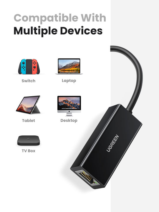UGREEN%20Network%20Adapter%20USB%203.0%20to%20Ethernet%20RJ45%20Lan%20Gigabit%20Adapter%20for%2010/100/1000%20Mbps%20Ethernet%20Supports%20Nintendo%20Switch/TV%20Box%20Black%20-%20Image%206