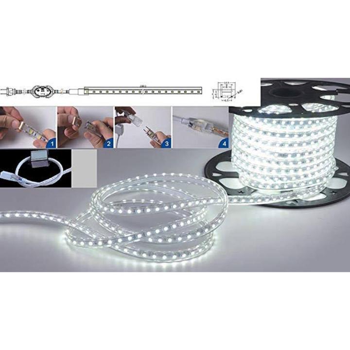 For Waterproof Led Strip Light With Driver (White Colour) - Rgb Light - Rgb Led Strip Light - Rgb Light - rgb light