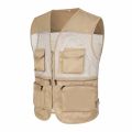 Men's Outdoor Fishnet Sleeveless Mesh Waistcoat Hollow Out Multi Pockets Photography Vest Breath Casual Comfort Workwear Coat. 