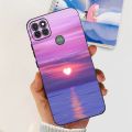 For Motorola Moto G9 Power Case Moto G9Power Silicone Cover Fashion Flower Painted Soft Case For MotoG9 Power XT2091-3 TPU Funda.