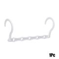 1/2/3Pcs Home Multifunctional Magic Plastic Hanger Foldable Rotary Hanger Save Cabinet Space Drying Rack Clothes Storage Tool. 