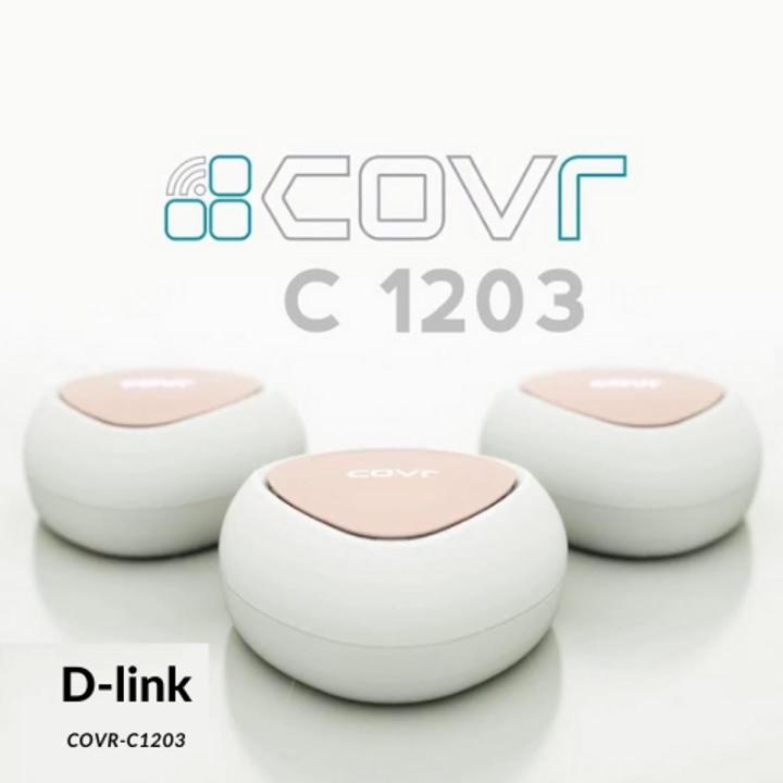 D-Link Covr C1203 AC1200 Wireless Dual-Band Whole-Home Wi-Fi System (3-Pack)