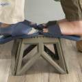 Portable Folding Step Stool Adults Kids Stepping Stool for BBQ Picnic Garden. 