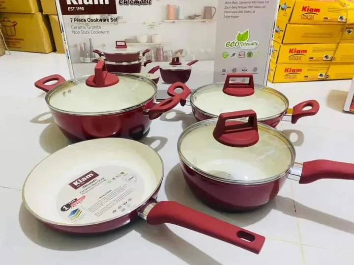 Kiam%207%20Piece%20Ceramic%20Coating%20Granite%20Non%20Stick%20Cookware%20Set%20(Induction%20Bottom)%20-%20Image%202