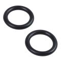 10 pcs Black Rubber fluid Seal O-rings Seals washers 16 x 11 x 2.5mm.