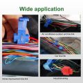 10/140PCS Quick Splice Disconnect Wire Connectors Kit Solderless Joint Cord Terminal Electrical Cable Connection 22-10 Awg Gauge. 