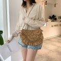 Square Round Mulit Style Straw Bag Handbags Women Summer Rattan Bag Handmade Woven Beach Circle Bohemia Handbag New Fashion Bags. 